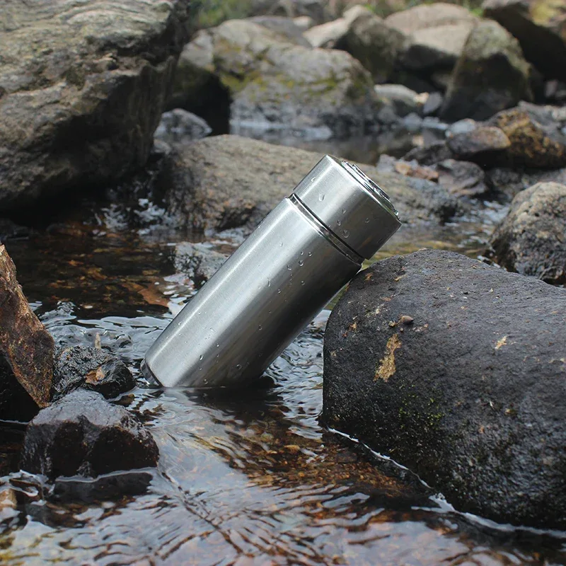 pH 9.5 304 stainless Nano Energy Portable Alkaline Water Bottle Flask Anti-oxidant ORP alkaline Water Filter Ionizer