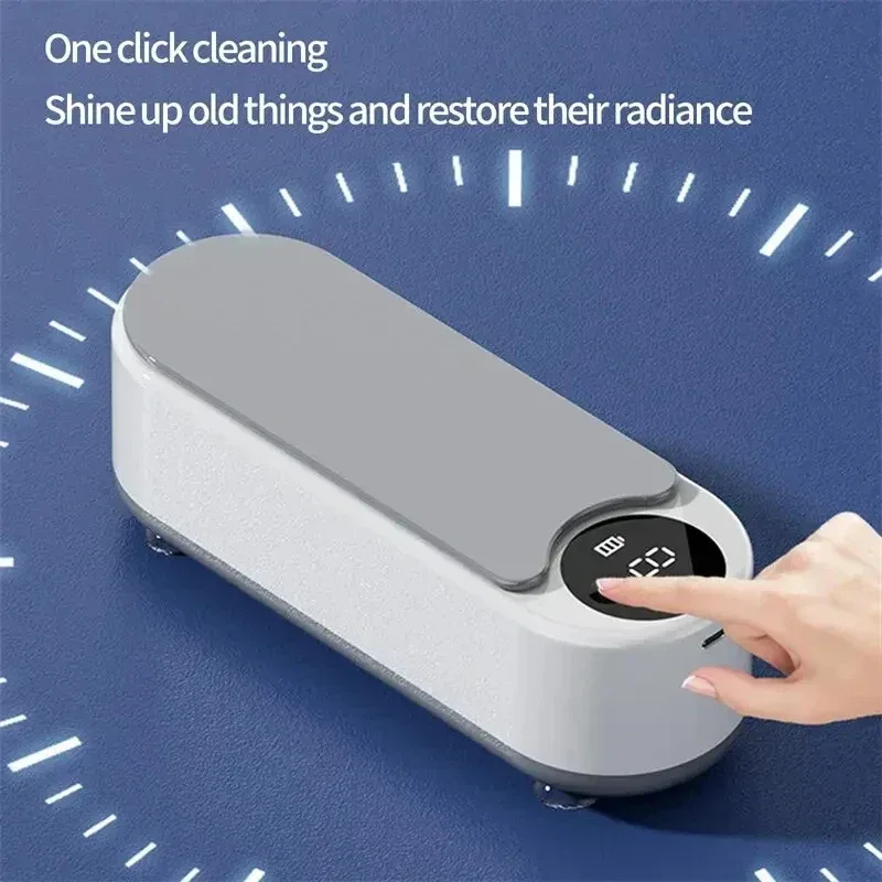 Clean Ultrasonic Cleaner Portable Household Cleaning Machine Jewelry Cleaner Machine Ring Glasse Makeup Brush Cleaner New