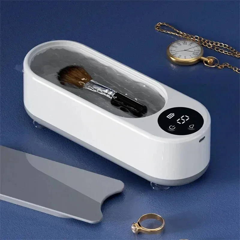 Clean Ultrasonic Cleaner Portable Household Cleaning Machine Jewelry Cleaner Machine Ring Glasse Makeup Brush Cleaner New