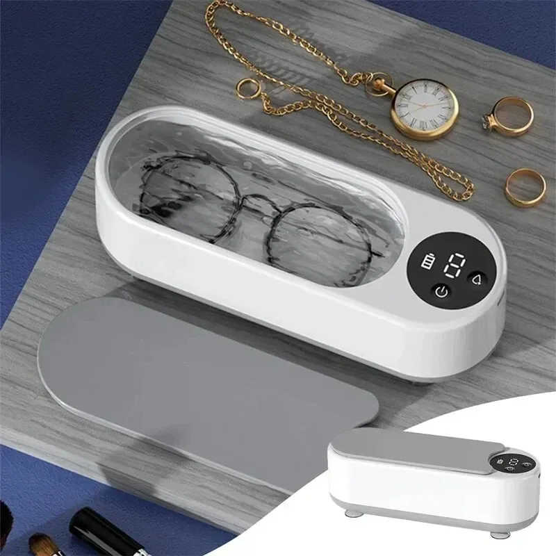 Clean Ultrasonic Cleaner Portable Household Cleaning Machine Jewelry Cleaner Machine Ring Glasse Makeup Brush Cleaner New