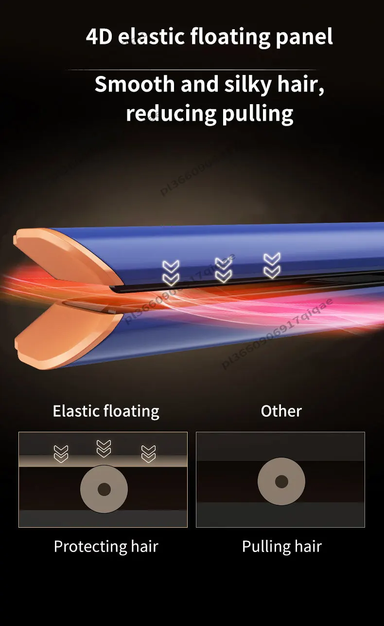 2 IN 1 Hair-care Airstrait Hair Straightener Hair Dryer Negative Ion Hair Styler Long-Lasting Styling Tool Hairdryer Machine