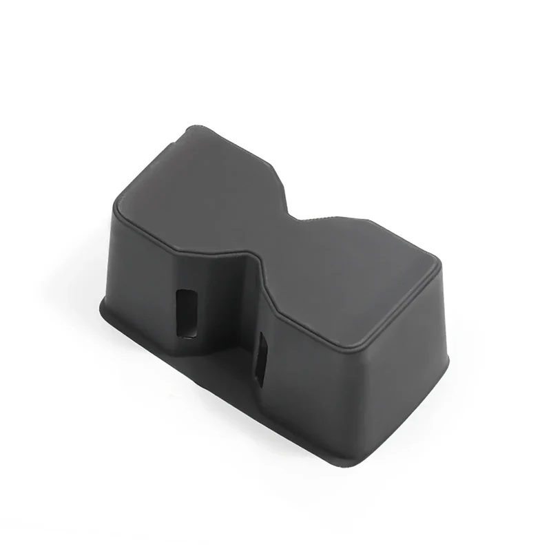 for Hyundai Santa Fe 2024 2025 Water Cup Holder Car Accessories Silicone Shock-Absorbing Drinks Holder Storage Box Tidying Tray