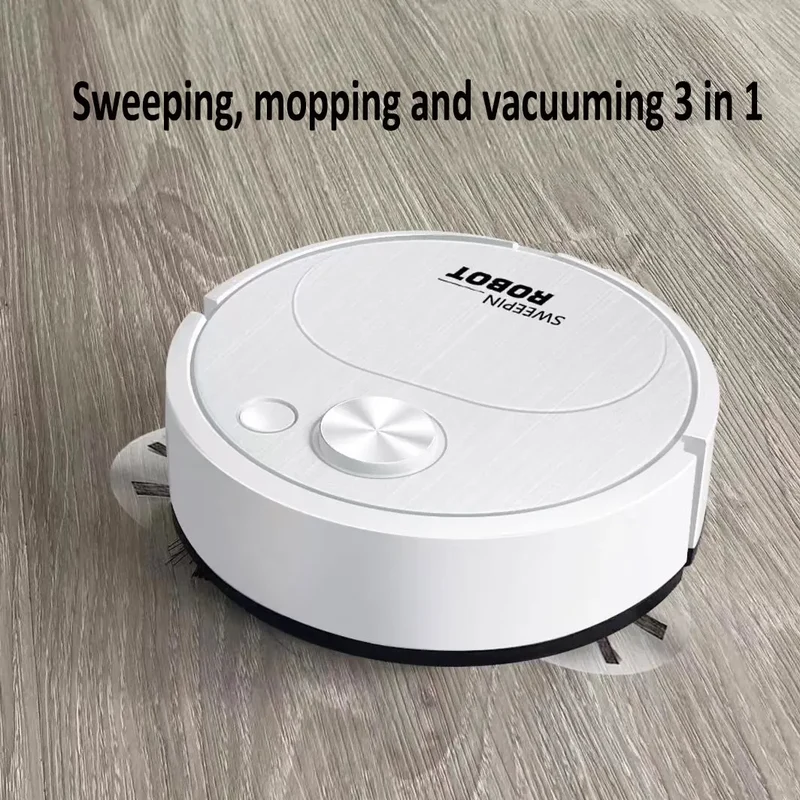 Wireless Smart Robot Sweeping Robot Vacuum Cleaner Mopping 3 In 1 Smart USB 1500Pa Dragging Cleaning Sweep Floor For Home Office