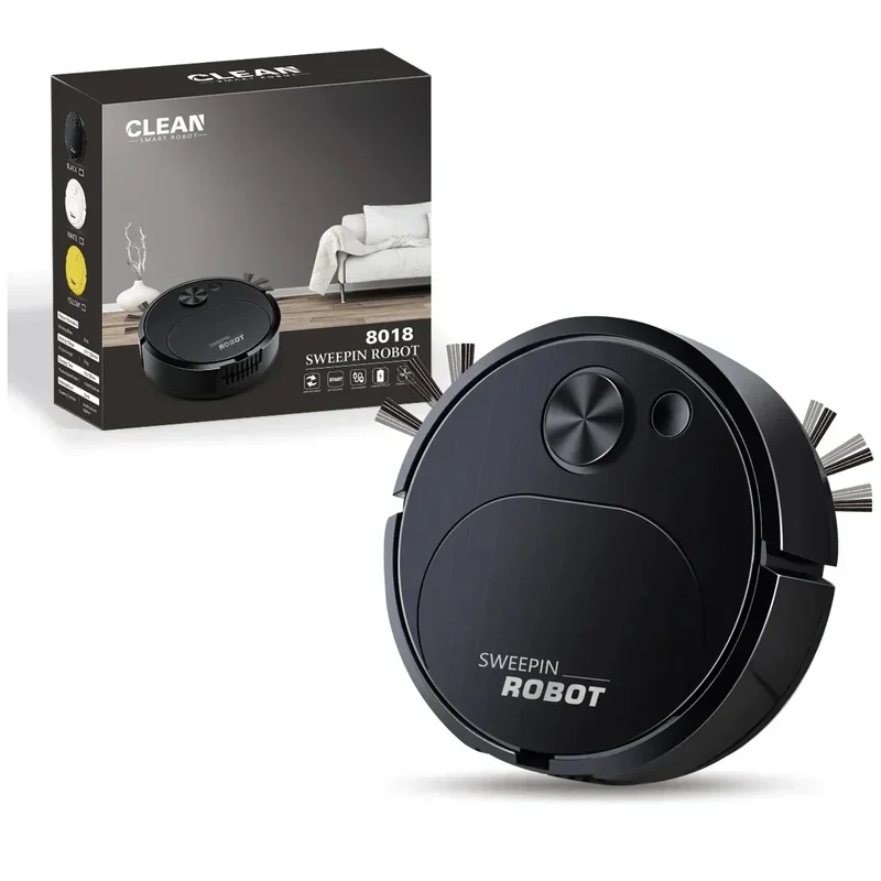 Wireless Smart Robot Sweeping Robot Vacuum Cleaner Mopping 3 In 1 Smart USB 1500Pa Dragging Cleaning Sweep Floor For Home Office
