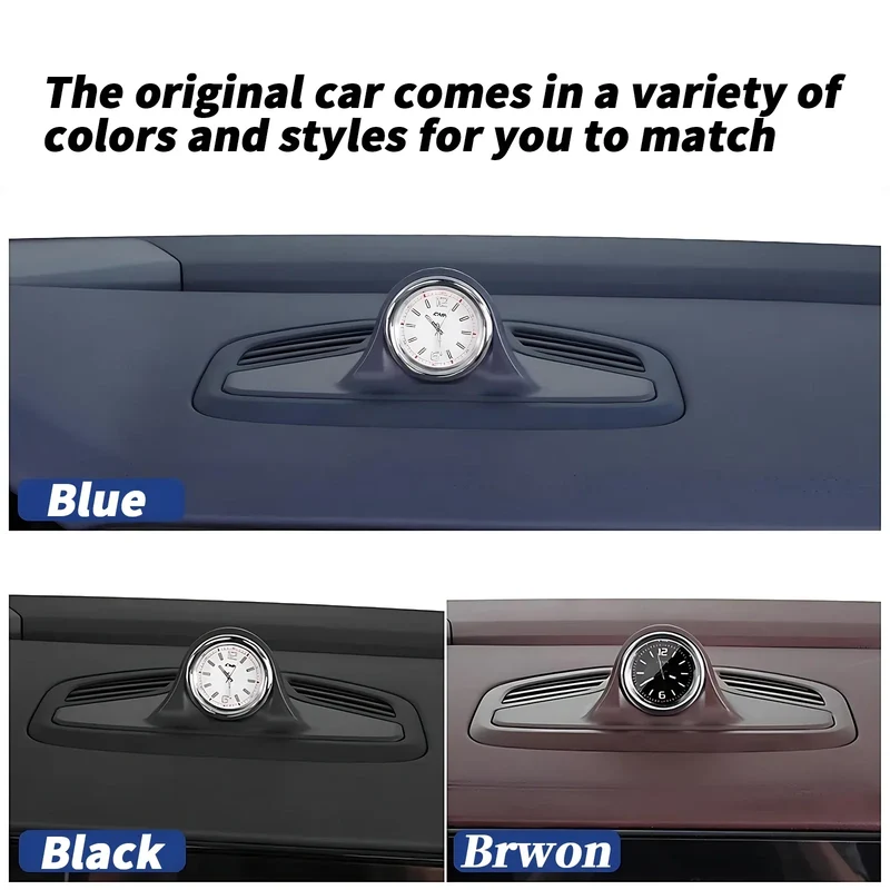for Renault Grand Koleos 2024 2025 Dashboard Clock Center Console Electronic Quartz Clock Accessories