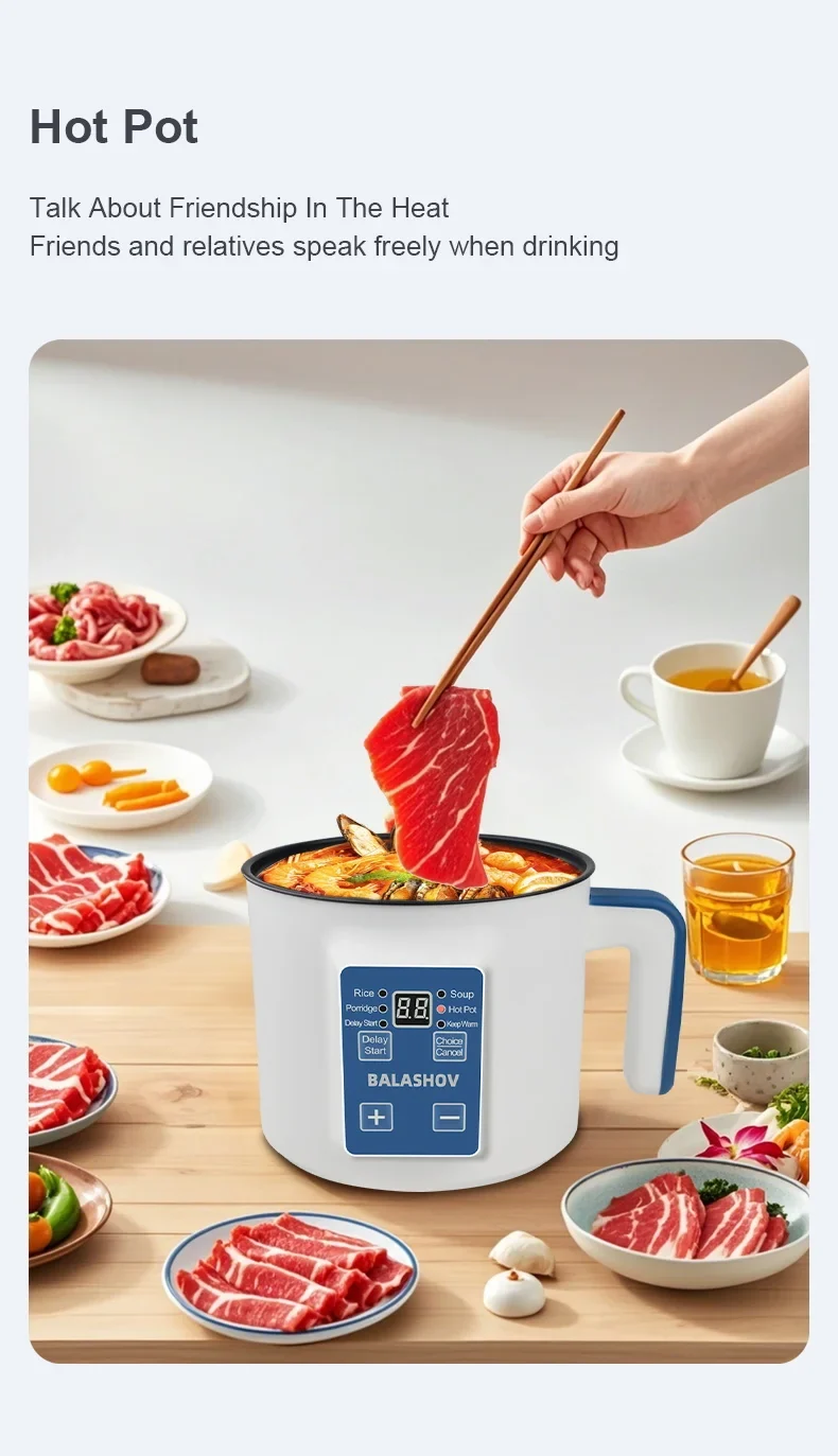 Electric Rice Cooker Single Double Layer Intelligent Automatic Home Mini Kitchen Cooker 220V/EU Plug MultiCooker Steamed Rice P