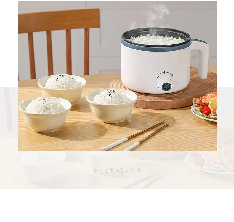 Electric Rice Cooker Single Double Layer Intelligent Automatic Home Mini Kitchen Cooker 220V/EU Plug MultiCooker Steamed Rice P