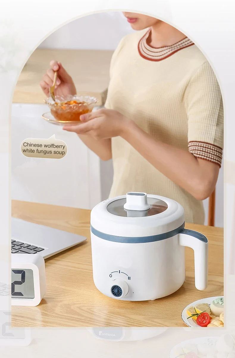Electric Rice Cooker Single Double Layer Intelligent Automatic Home Mini Kitchen Cooker 220V/EU Plug MultiCooker Steamed Rice P