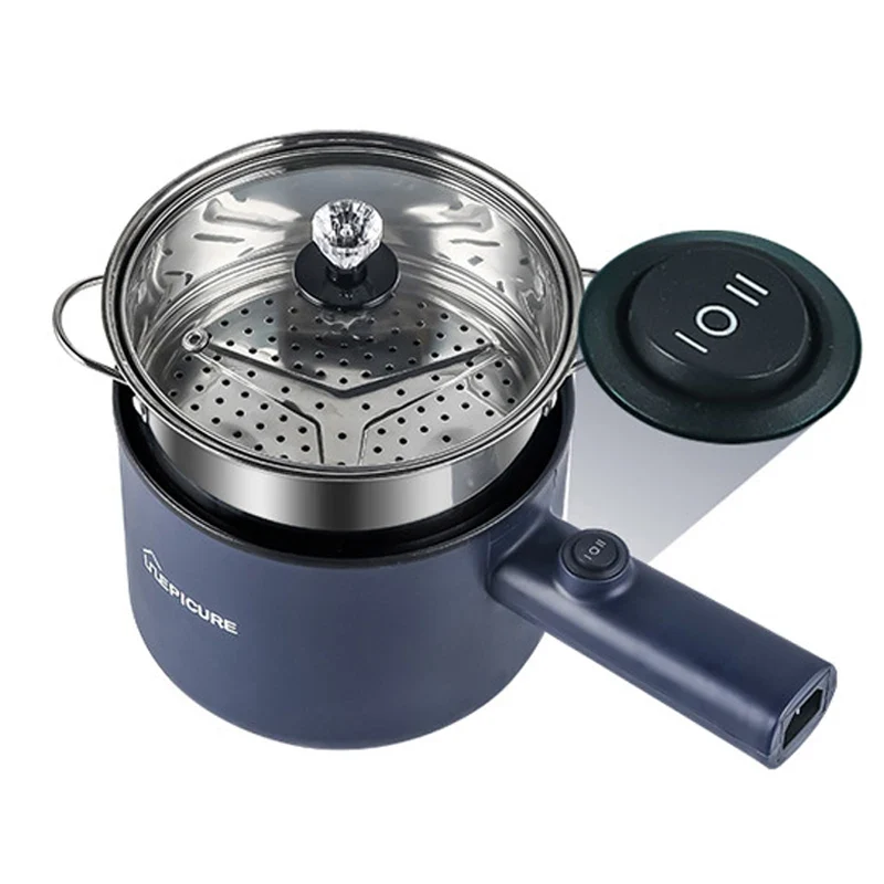 Multifunction Cooker Household Single/Double Layer Hot Pot Electric Rice Cooker Student Dormitory Mini Non-stick Pan Pots EU/US