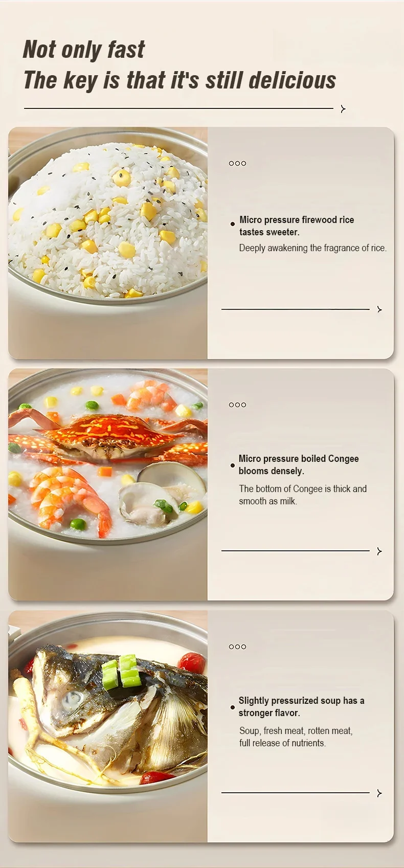 1.8L Micro Pressure Rice Cooker for 1-2 People, Multifunctional Household Hot Pot, Porridge, Soup, Electric Rice Cooker 220V