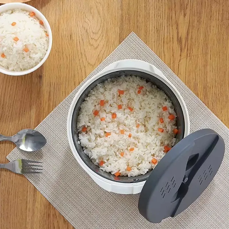Microwave Oven Rice Cooker Portable Food Container Multifunction Steamer Rice Cooker Bento Lunch Box Steaming Utensils