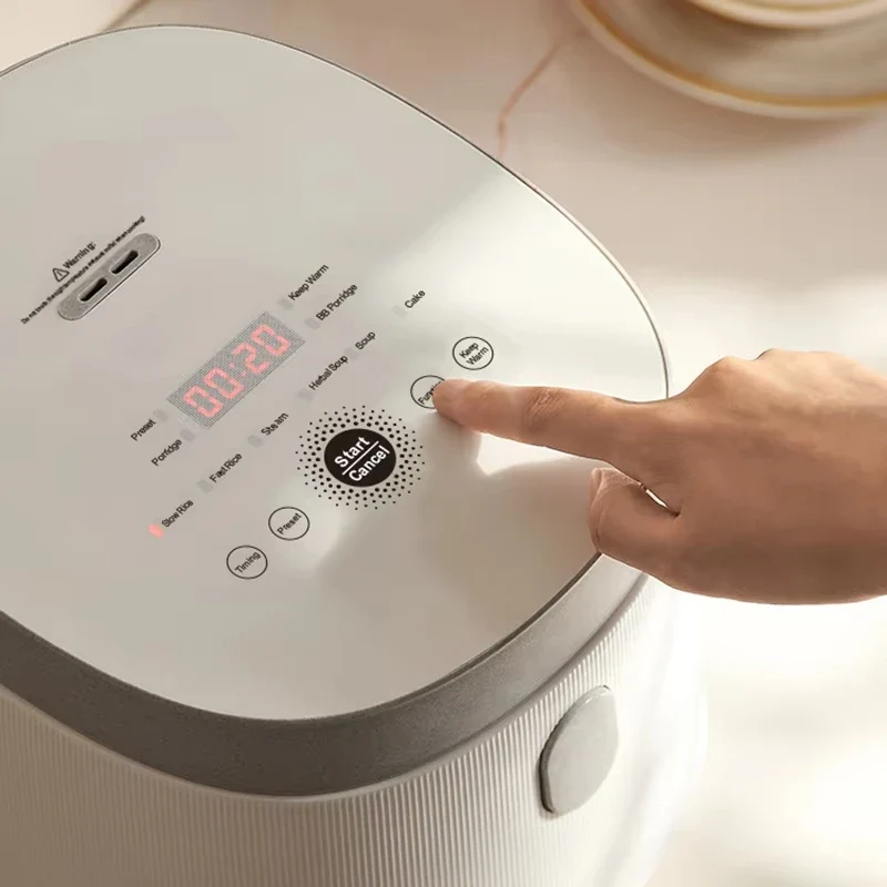 2.5L Electric Rice Cooker Titanium Liner for 2-3 People Mini MultiCooker Smart Steamed Rice Kitchen Machine 220V
