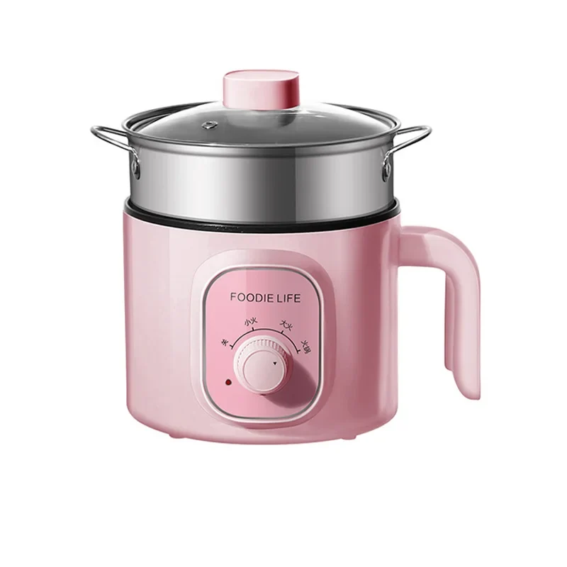 Multifunctional Electric Slow Cooker Portable Dormitory Student Office Staff Mini Electric Pot Stir Stew Non-Stick Rice Cooker