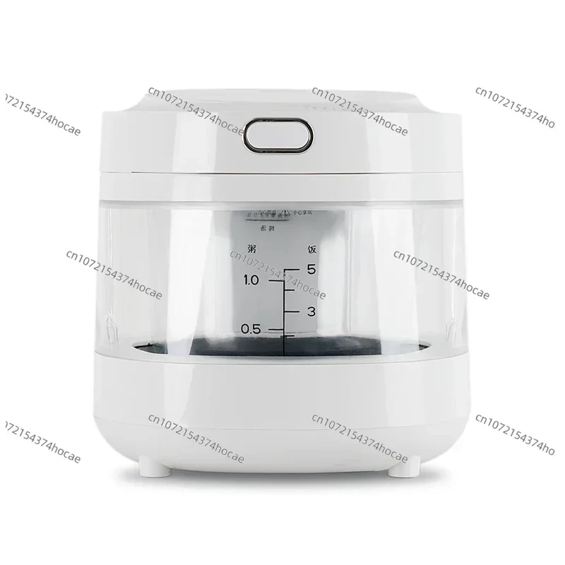 Home Appliance 3L 600w Smart Multicooker Food Cooke Uncoated Electric Glass Rice Cooker with Time Preset Func
