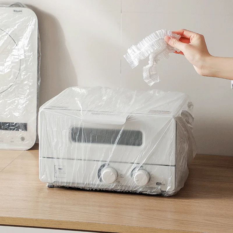 3636 Disposable Dust Cover Household Appliances Extra Large Thickened Fan Rice Cooker Microwave Oven Universal Transparent Cover
