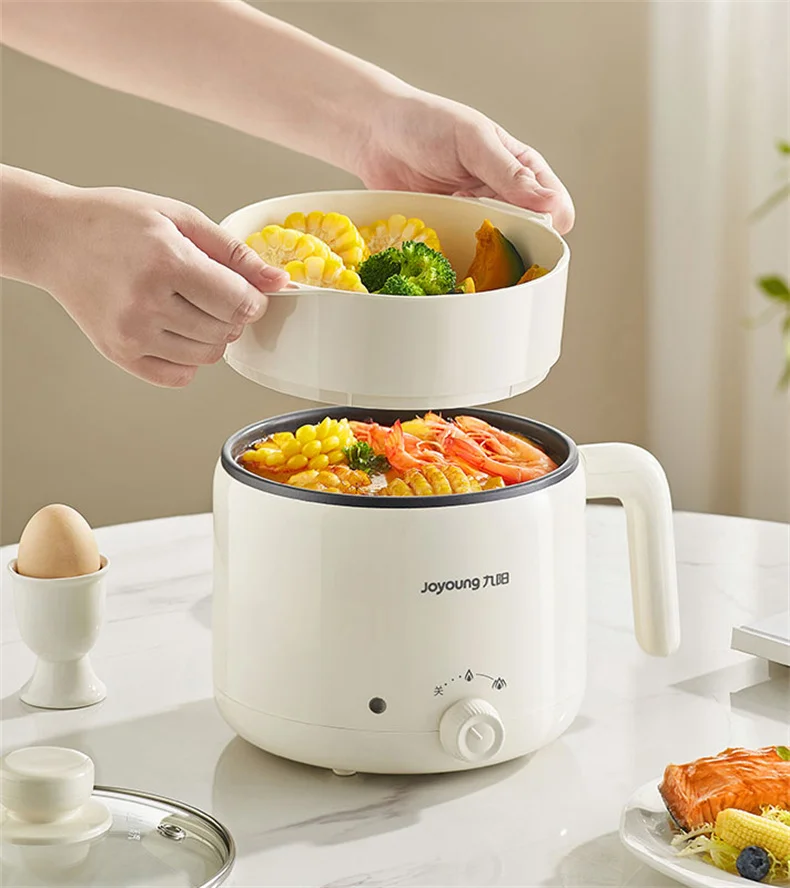 Joyoung Electric Cooker 1.8L Multifunctional Electric Cooking Pot Rice Porridge Noodles Cooker For Home Dormitory 2025 New