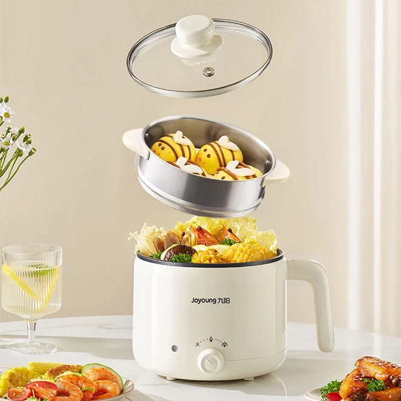 Joyoung Electric Cooker 1.8L Multifunctional Electric Cooking Pot Rice Porridge Noodles Cooker For Home Dormitory 2025 New