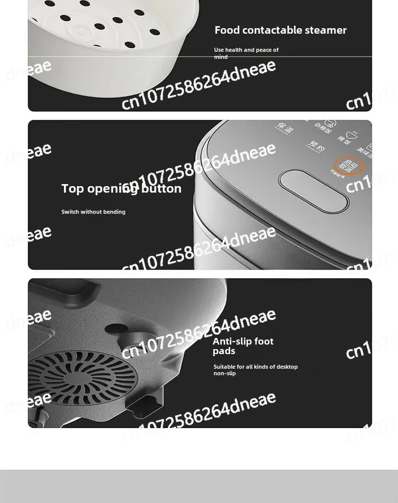 Joyoung Electric Rice Cooker 316 IH Electromagnetic Heating 3L Multi Functional Intelligent Rice Cooker F-30F315L