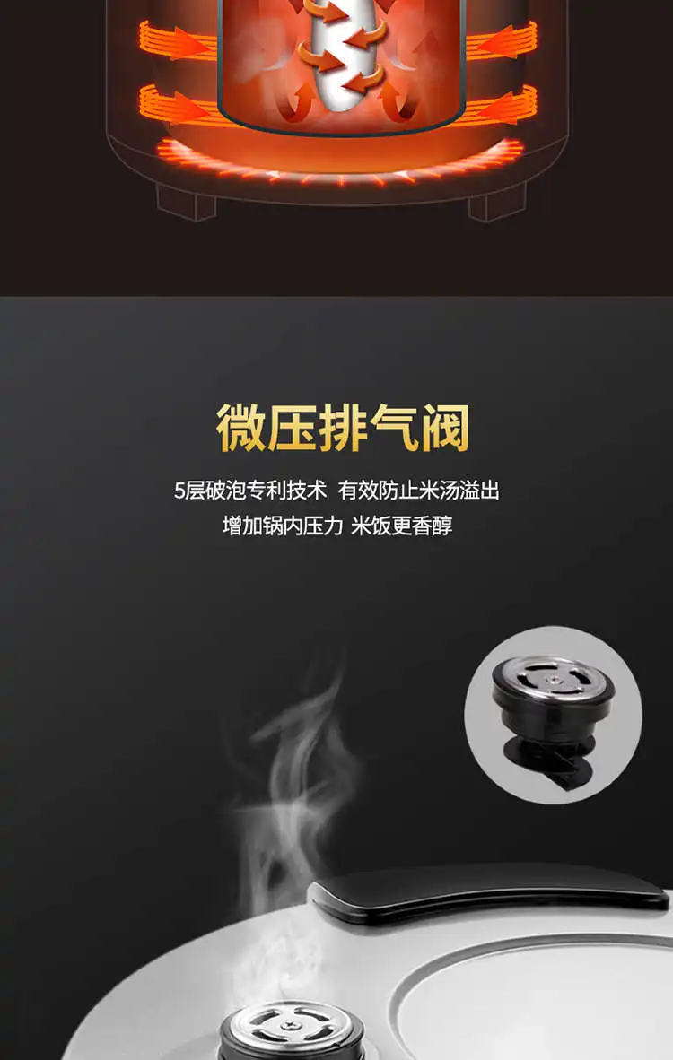 XL1 rice cooker large rice cooker canteen insulation hotel non-stick cooker commercial large