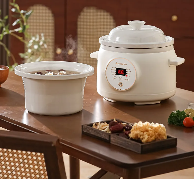 Electric slow cooker for baby food, ceramic household fully automatic stew pot, soup pot, electric slow cooker, porridge cooker
