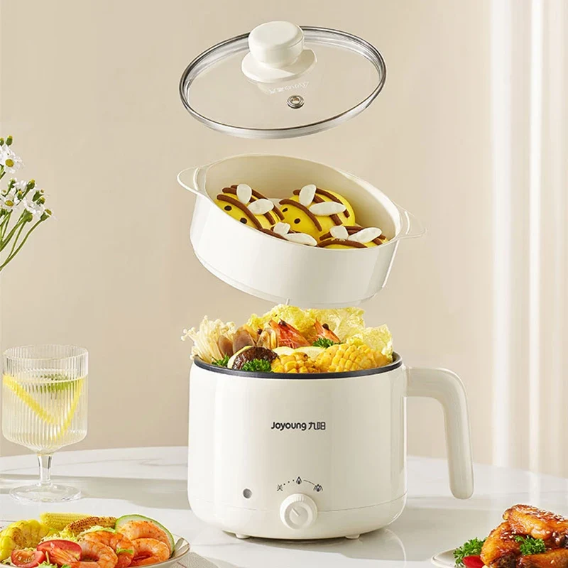 Joyoung HG18-G151 Electric Multi Cooker with Steamer 800W 1.8L Capacity Kitchen Appliance for Healthy Cooking