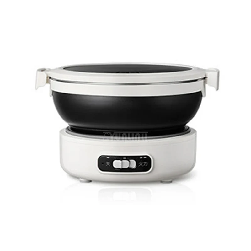 Kitchen Fast Heating Cooker Durable Portable Foldable Multi Cooker Split Stainless Steel Electric Pot
