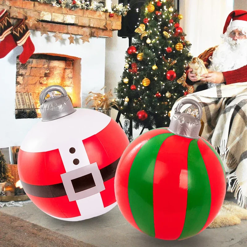 Multiple Styles Giant Inflatable Christmas Ball Home Outdoor Inflatable Decoration Christmas Snowman PVC Inflatable Decorated
