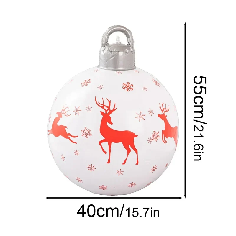 Multiple Styles Giant Inflatable Christmas Ball Home Outdoor Inflatable Decoration Christmas Snowman PVC Inflatable Decorated