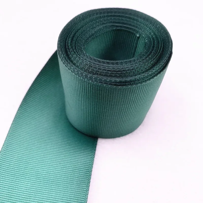 5yards 10/15/25/38/50mm Grosgrain Satin Ribbons for Wedding Christmas Party Decorations DIY Bow Craft Ribbons Supplies