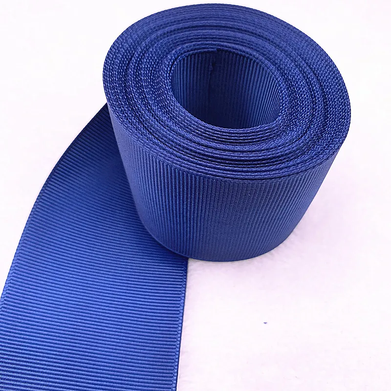 5yards 10/15/25/38/50mm Grosgrain Satin Ribbons for Wedding Christmas Party Decorations DIY Bow Craft Ribbons Supplies