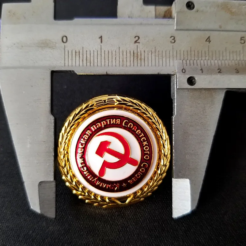 Soviet Union Badge Brooch Pin Medal Emblem High Quality Commemorative Medal Christmas Lucky Gifts