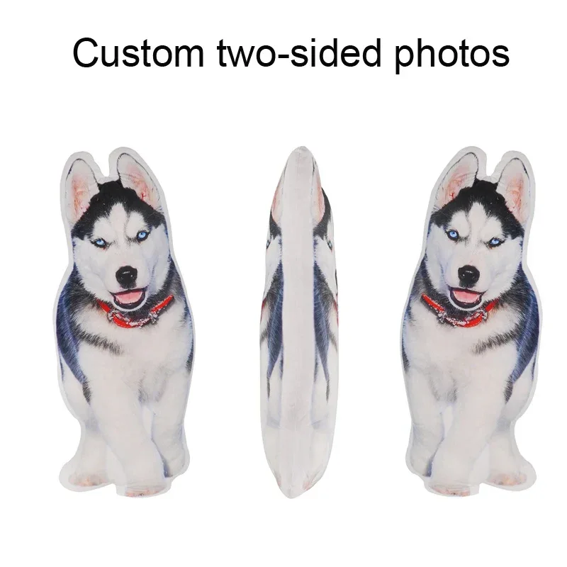 Personalized Photo DIY Pet Cushion Stuffed Animal Pillow Custom Dog Cat Picture Cushion Christmas gifts Loss Memorial gift