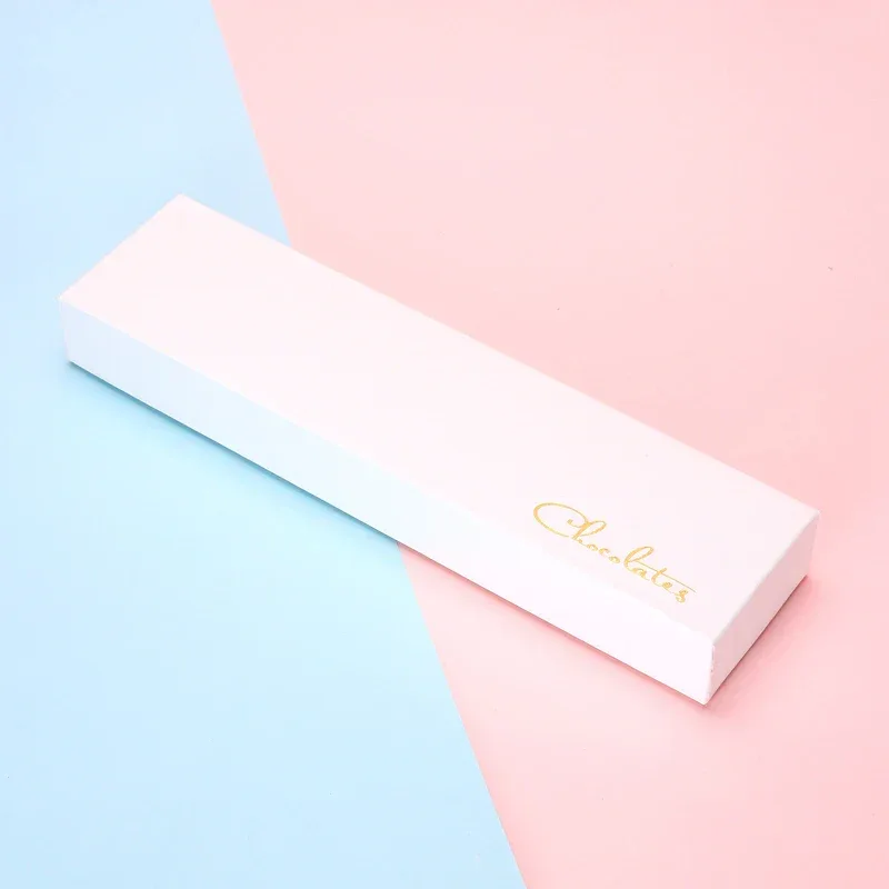 5Pcs Chocolate Boxes Packaging 6 Holes Rectangle Chocolate Covered Strawberry Paper Gift Box Wedding Christmas Birthday DIY Gift