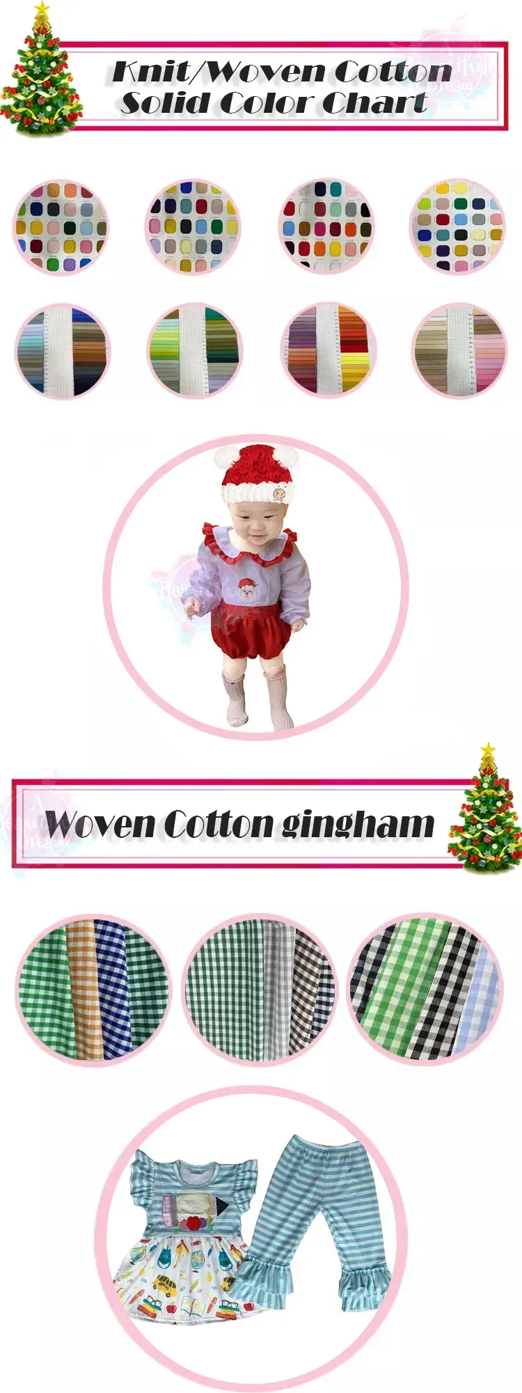New Boutique children set Christmas lapel short-sleeved elastic cartoon letter print trouser girl boy long pajamas set baby robe