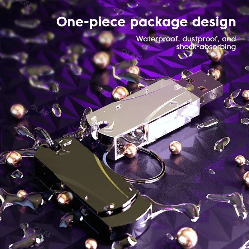 USB 3.0 Flash Drive 512GB 1T 2T Hihg Speed Pen drive Pendrive Waterproof Memory Stick Pen Drive Flash U Disk gifts 256GB