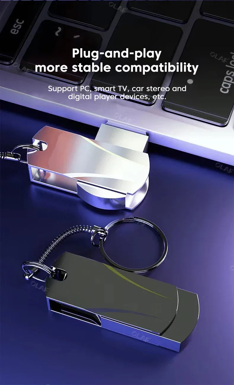 USB 3.0 Flash Drive 512GB 1T 2T Hihg Speed Pen drive Pendrive Waterproof Memory Stick Pen Drive Flash U Disk gifts 256GB
