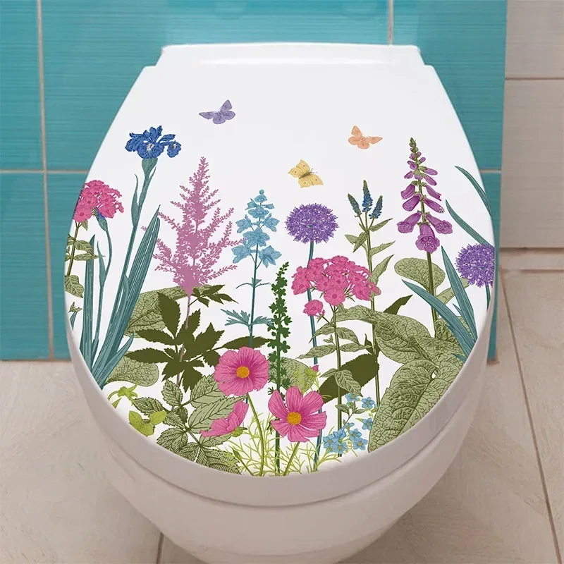 Toilet Sticker Strong Adhesive Toilet Sticker Decorative Sea Fish Toilet Sticker Waterproof Adhesive For Home 2025 Christmas