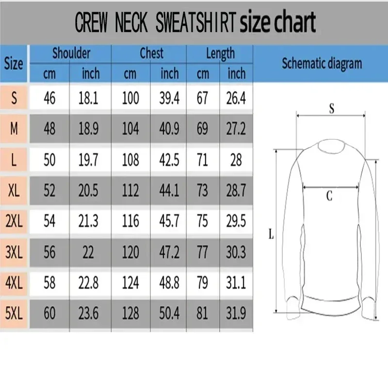 The Cream of The Crop Men's Ugly Christmas Crewneck Sweatshirt Unisex Soft Comfy Stylish Relaxed-Fit Plus Size Autumn Winter