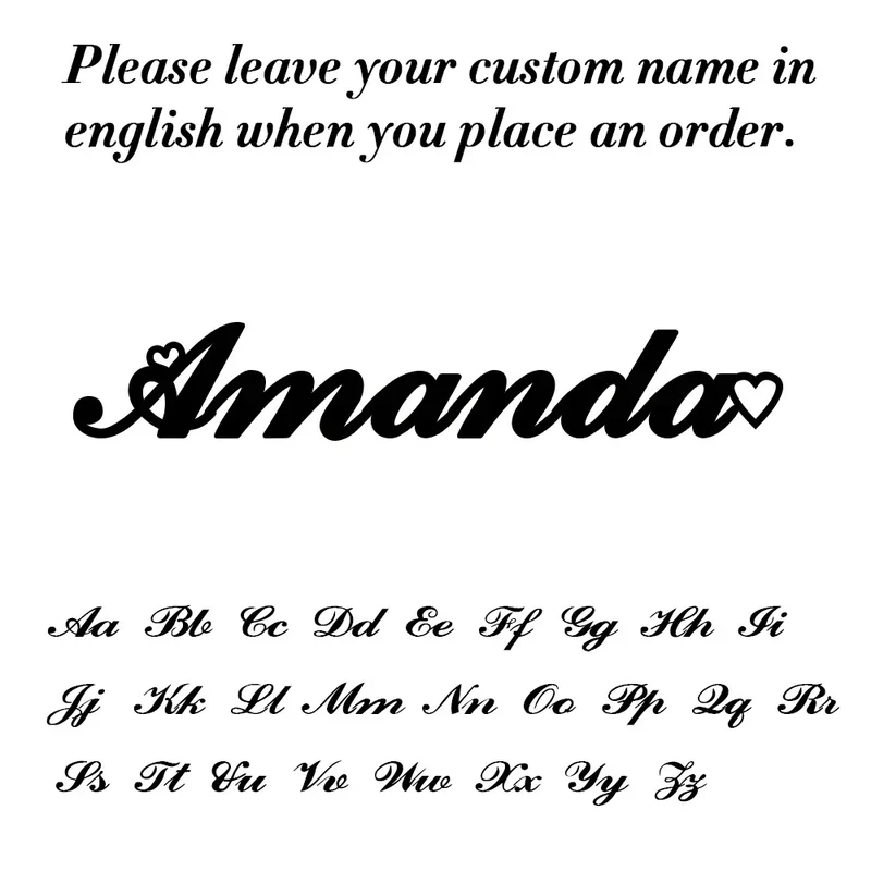 Sipuris Custom Name Necklace Women Jewelry Stainless Steel Golden Choker Cuban Chain Heart Ribbon Nameplate Pendant Necklace