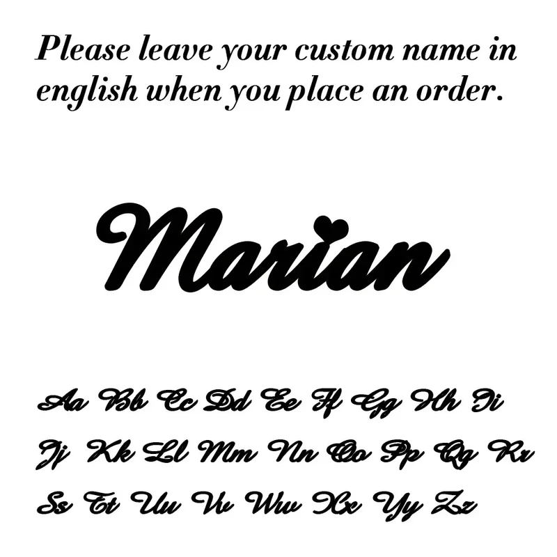 Sipuris Custom Name Necklace Women Jewelry Stainless Steel Golden Choker Cuban Chain Heart Ribbon Nameplate Pendant Necklace