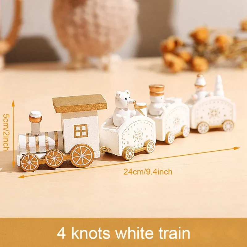 Christmas Train Merry Christmas Decorations For Home 2025 Cristmas Ornament Xmas Navidad Noel Gifts Happy New Year 2026 Gifts