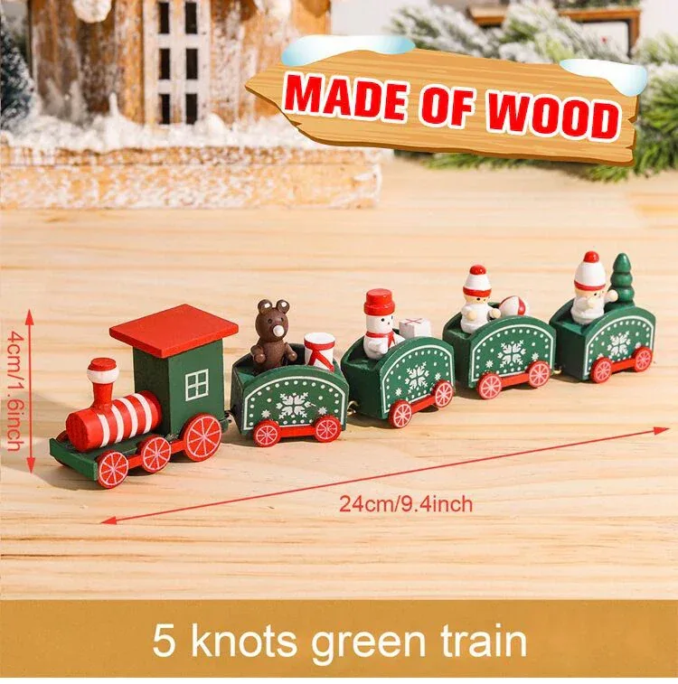Christmas Train Merry Christmas Decorations For Home 2025 Cristmas Ornament Xmas Navidad Noel Gifts Happy New Year 2026 Gifts