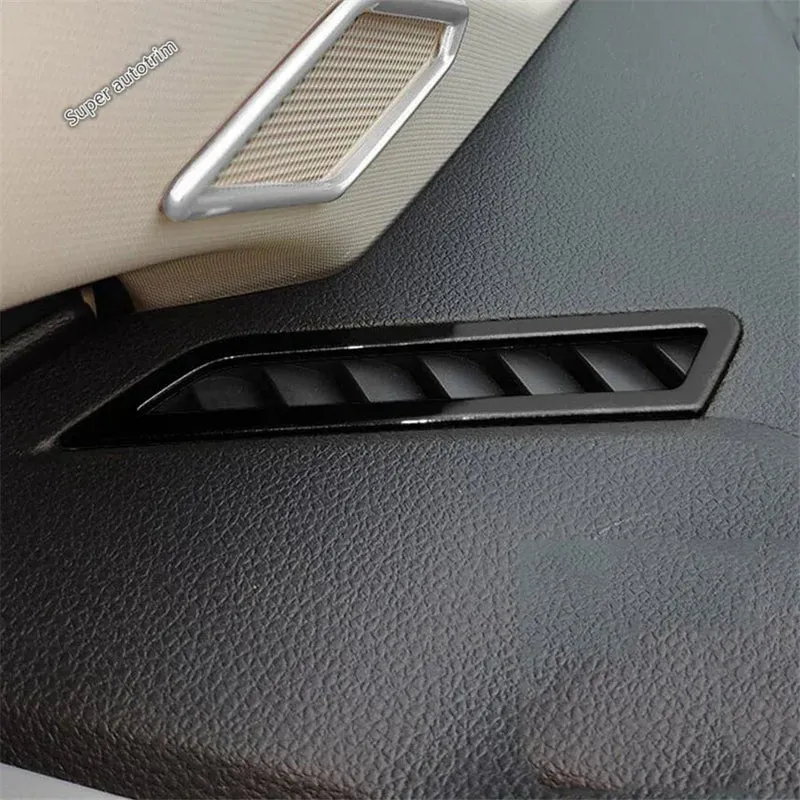 Center Control Gear Shift Panel Inner Door Armrest Handle Cover Trim Black Fit For VW Volkswagen Polo 2019 - 2023 Accessories