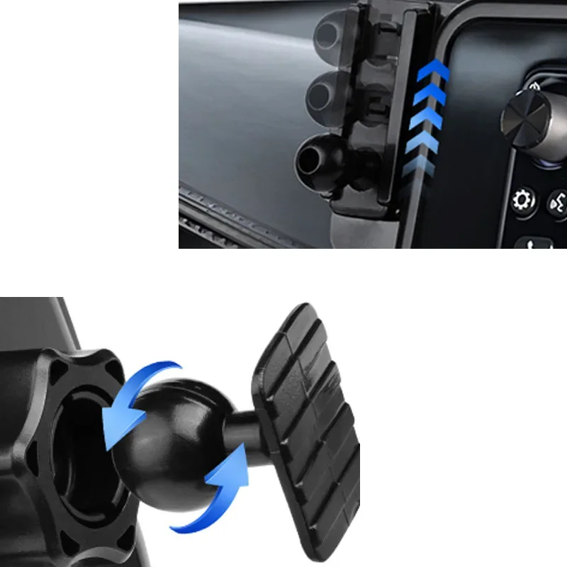 For Chery Tiggo 8 Pro 2022~2024 New MagSafe Screen Car Mobile Phone Holder GPS Bracket Gravity Mount Support Stand Accessories