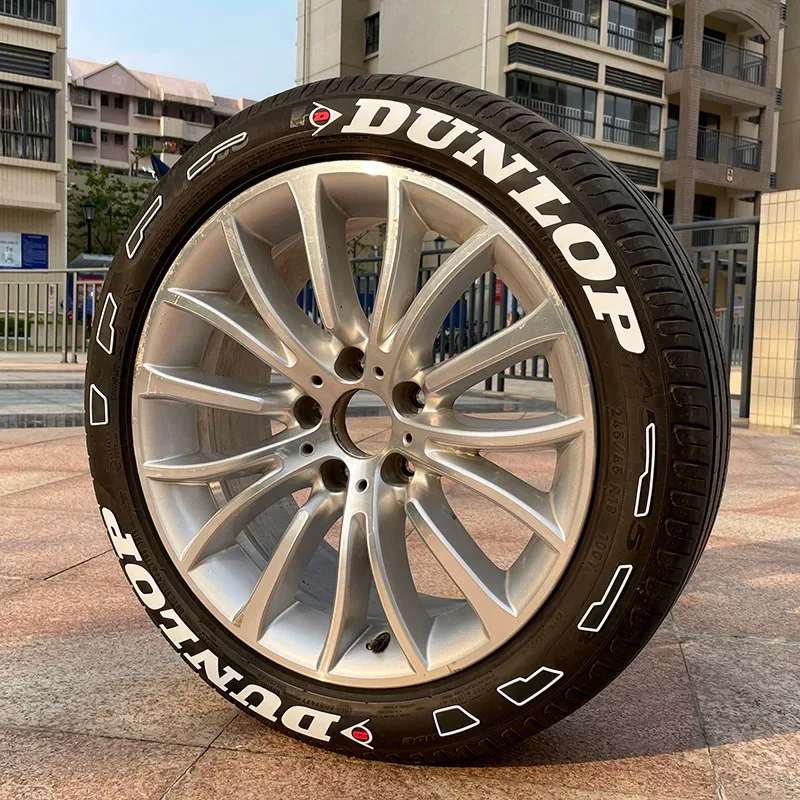 3D Car Tire Wheel Sticker Car Universal 3D Logo Auto Motorcycle Tire Stickers Personalized Car Styling Wheel Label Accessories