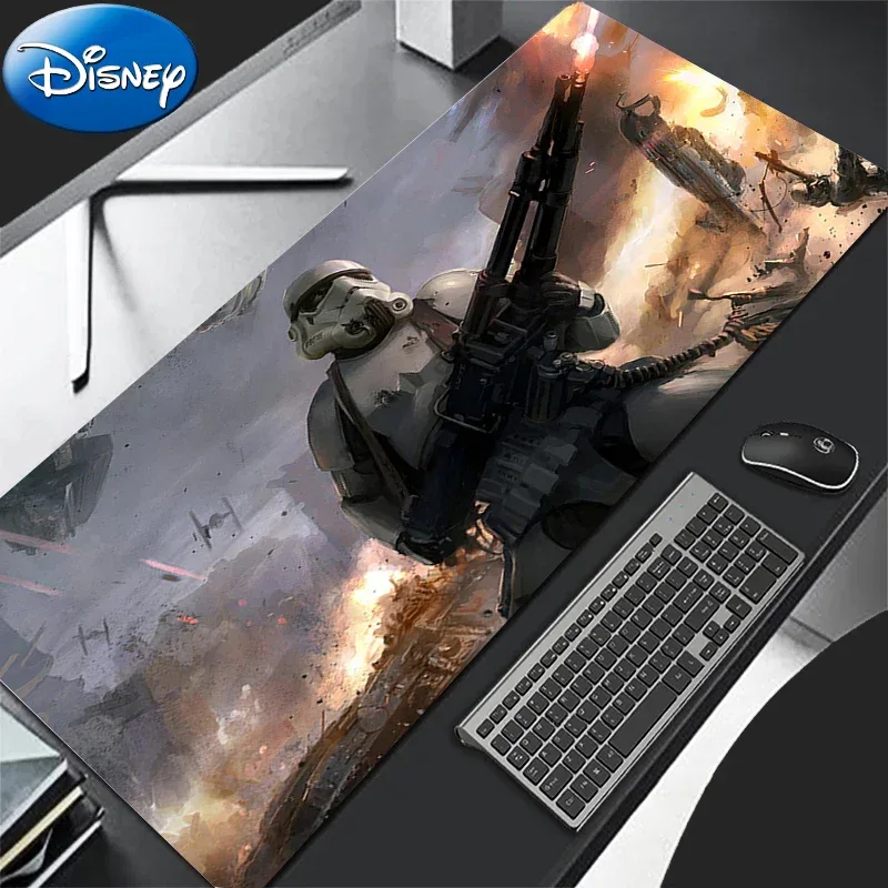 Mouse Pad Laptop Gaming Accessories Extended Desk Mouse Mat S-star HD Print W-wars Anime Mousepad Office PC Gamer Keyboard Pad