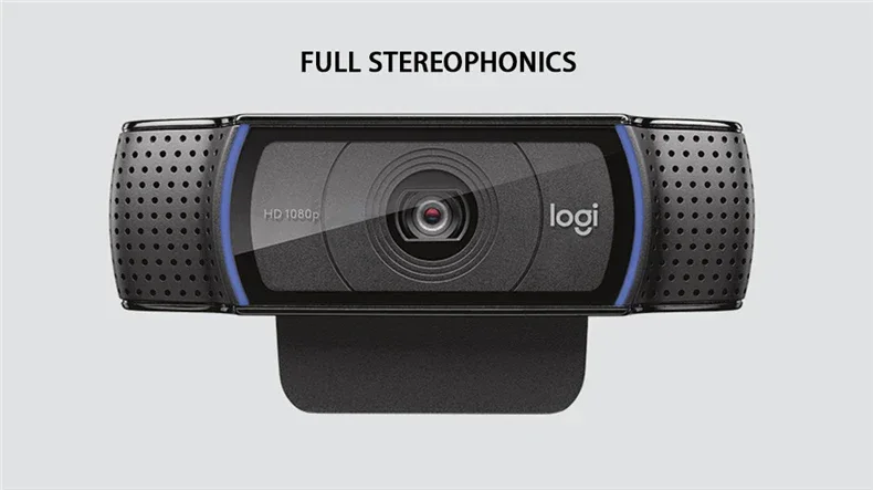 Logitech C920e HD Pro Webcam Widescreen Video Chat Recording USB Smart 1080p Web Camera For Computer C920 Upgrade Version CMOS