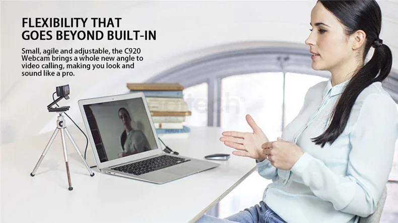 Logitech C920e HD Pro Webcam Widescreen Video Chat Recording USB Smart 1080p Web Camera For Computer C920 Upgrade Version CMOS