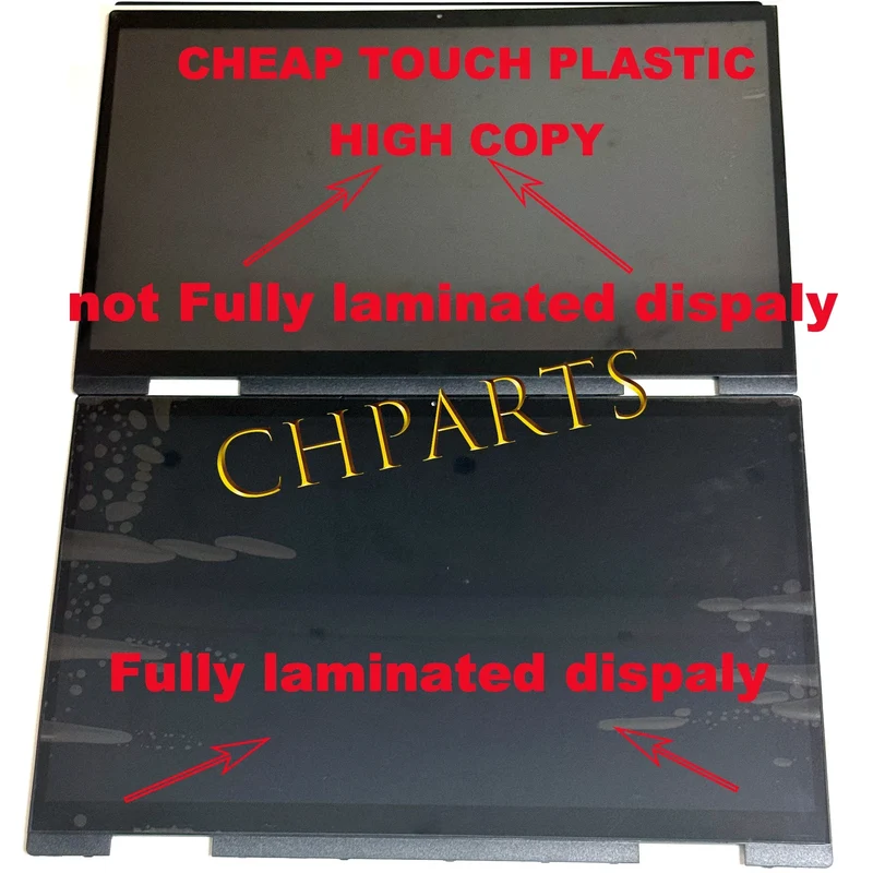 N09468-001 14“ For hp Pavilion x360 14 EK 14-ek 2-in-1 Laptop Lcd Touch Screen Replacement Assembly 250 nits 45% NTSC 1920*1080
