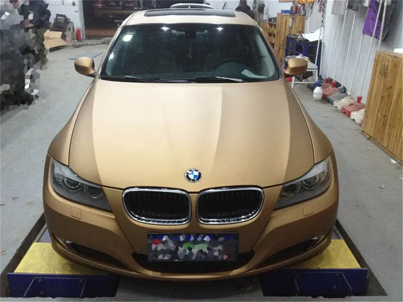Grey Gold White Matt Black Matte Vinyl Wrap Film Color Change Films Air Drain Tech Waterproof Motorcycle Car Sticker Wraps Foil